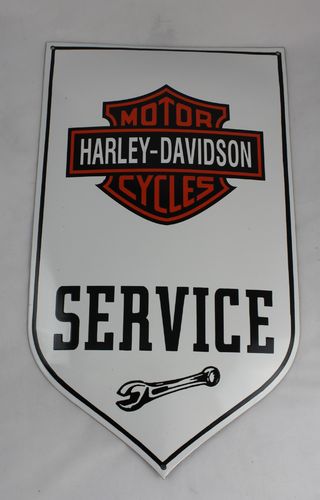 XL Harley Davidson - SERVICE - Emailleschild