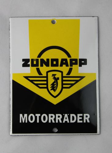 Zündapp Motorräder - Emailschild - Türschild - Schild