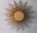 großer SUNBURST - Sonnenspiegel - Chaty Vallauris - mid century