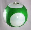 Alte 70er Jahre Ufo Lampe  grün Hersteller: Massive, Belgien