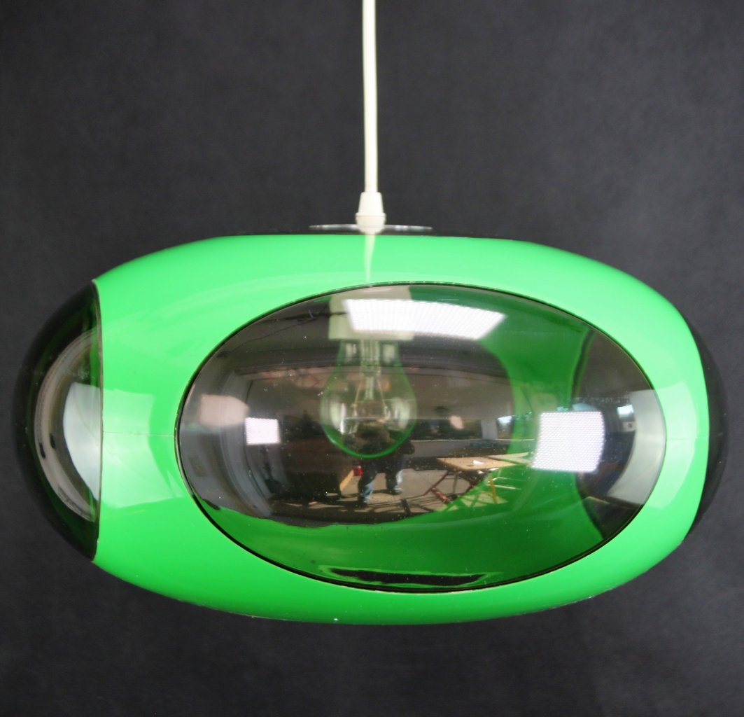 70er Jahre Straßen-Lampe im UFO-Design aus Ost-Berlin/DDR 