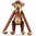 Affe - KAY Bojesen - groß- Holzaffe monkey ROSENDAHL