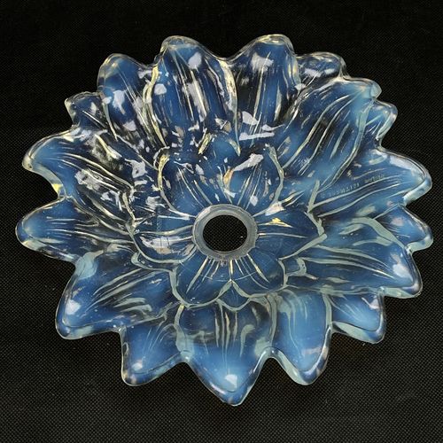 Art Deco Ersatzglas Glasschale Blüte Blume