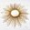 SUNBURST großer Sonnenspiegel sign. Chaty Vallauris mid century