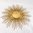 SUNBURST großer Sonnenspiegel sign. Chaty Vallauris mid century