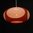 Ufo Lampe orange Design LUIGI COLANI 70er Jahre