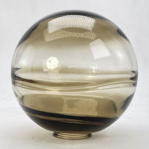 Original Rauchglas Ersatzglas Kugel Lufteinschlüsse Durchmesser: 14 cm