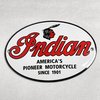 Indian Motorcycle Emailleschild Türschild enamel sign 14x10cm
