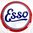 ESSO Logo Emailleschild Türschild rund Emaille Schild Ø 12 cm