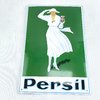 Großes Persil "Weisse Dame" Emailschild limitierte Neuauflage 60x40cm