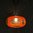 Ufo Lampe orange Design 70er Jahre Hersteller: Massive, Belgien
