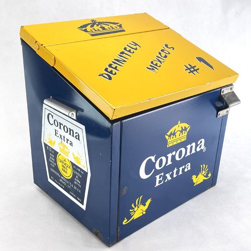 alte CORONA EXTRA Bier Kühlbox Getränkekiste Ice Cooler 80er